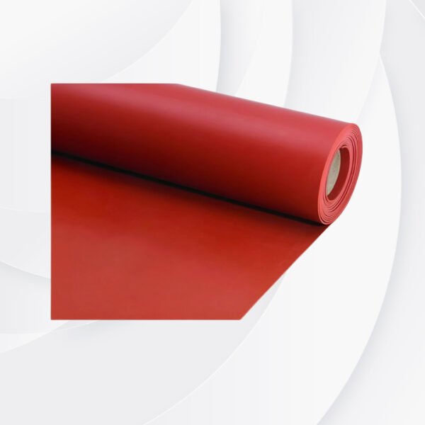 CAUCHO LAMINADO ENGOMADO CON TELAS - 1.2 MM - APLICACIÓN CALIENTE