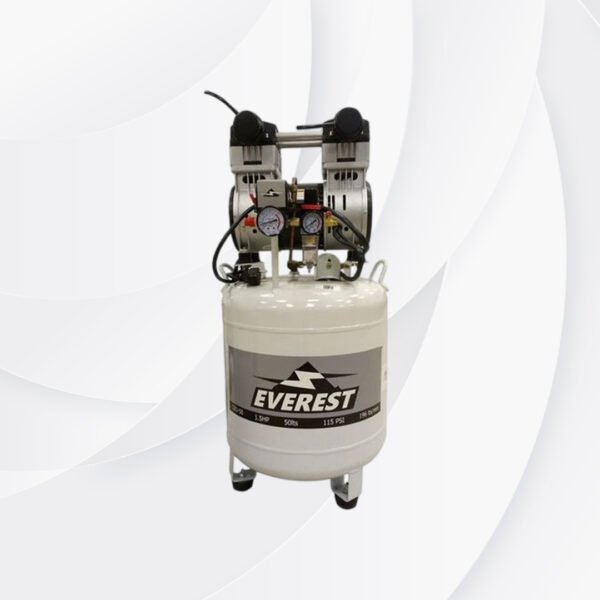COMPRESOR DENTAL SILENCIOSO - 50 LITROS - 1.5 HP