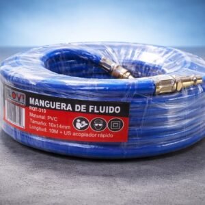 Manguera de Aire 10M, 14MM con acople rapido