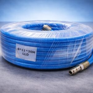 Manguera de aire 30M, 10MM. 300 PSI con acoples rapidos